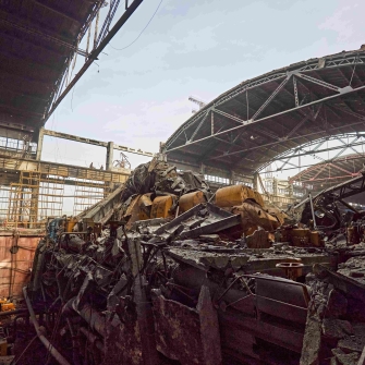 Руйнувань ТЕС ДТЕК після обстрілів 22 та 29 березня 2024-го /пресслужба ДТЕК