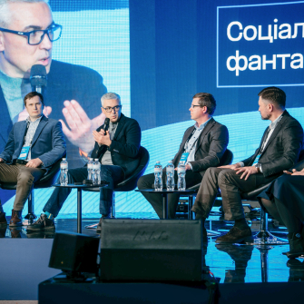 Forbes Development Антон Тютюн, Вадим Бойченко, Павло Фролов, Тетяна Бойко, Дмитро Левицький /Вадим Лазарук для Forbes Ukraine