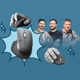 Огляд Logitech MX Master 4 /колаж Аліна Кохан