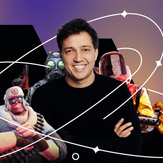 Співзасновник DMarket Володимир Панченко /колаж Анастасія Левицька