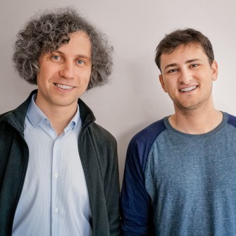 Співзасновники Haiqu Микола Максименко (зліва) та Річард Гіван /з особистого архіву