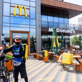 Ресторан McDonald's у Києві. /Shutterstock