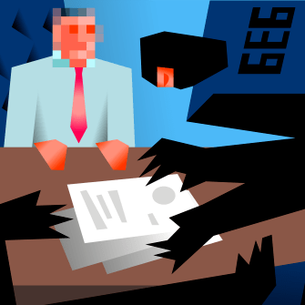 Ни одно резонансное дело о давлении на бизнес не закрыто – «Манифест 42» /иллюстрация Илья Колесник для Forbes Ukraine