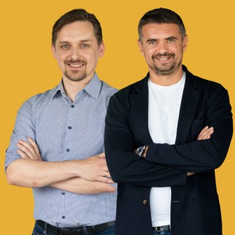 Сергій Казанцев (зліва), Ігор Ліскі /Олександр Чекменьов