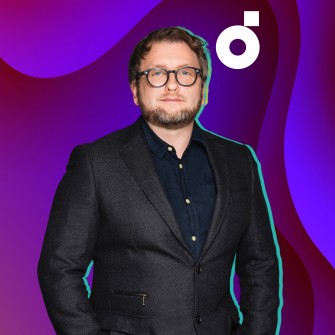 Дмитро Сергєєв, засновник Depositphotos. Фото з особистого архіву / Shutterstock / Ілюстрація Анна Наконечна