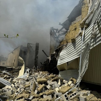 «Фактор-Друк» у Харкові після російської атаки 23 травня 2024 року /Сергій Політучий / facebook.com/sergey.polituchiy