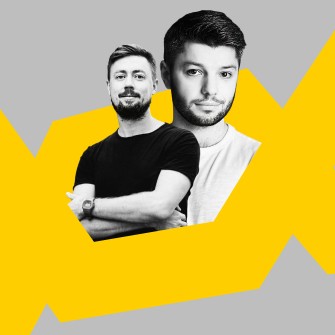 Віталій Шкіль та Павло Педенко (зліва), співзасновники математичної онлайн-школи Mathema /Колаж Анна Наконечна