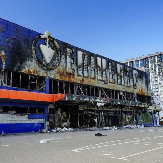 «Эпицентр» в Буче /пресс-служба «Епіцентру»