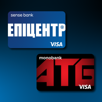 АТБ, Епіцентр, банки /колаж Анастасія Савеленко