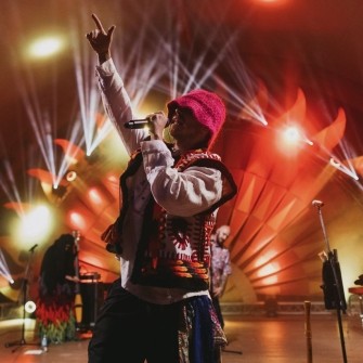 Фронтмен гурту Kalush Orchestra Олег Псюк. /предоставлено пресс-службой