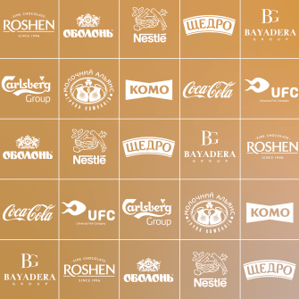 20 найбільших компаній харчової промисловості і виробництва напоїв /коллаж Анастасия Левицкая