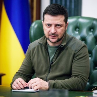 Президент Володимир Зеленський підписав указ про затвердження першої частини санкцій із великого пакета, ухваленого РНБО 30 вересня. /Getty Images