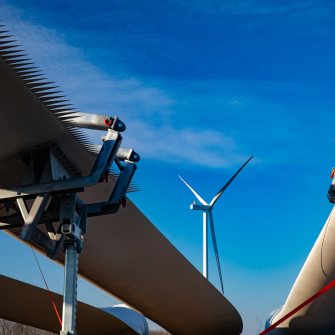 Будівництво вітроелектростанції /пресс-служба ДТЕК