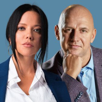 Ірина Горова та Олексій Потапенко. /Олександр Чекменьов/особистий архів