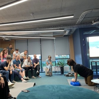 SoftServe провела тренинги по первой помощи во Львове и Ровно. Фото: SoftServe