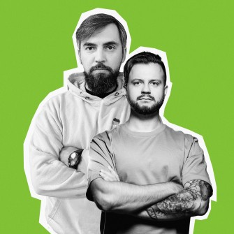 Антон Авринский и Тарас Потичный. Коллаж Анна Наконечная /из личного архива