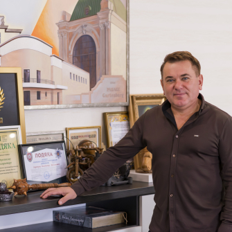 Володимир Окрепкий, співзасновник компанії «Інтелком», що виробляє іграшки під брендом «ТехноК». /З персонального архіву