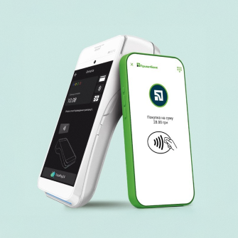 POS-термінали ПриватБанку /колаж Анастасія Савеленко для Forbes Ukraine