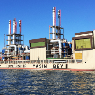 Корабель електростанція Karpowership для генерації електроенергії 125 МВт /Karpowership