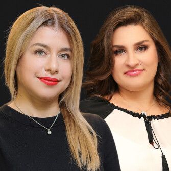 Инга Андреева, Masterсard (слева) и Вера Платонова, Visa. /из личного архива