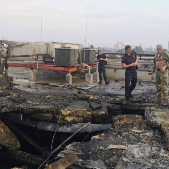 «Aшан» оценивает в десятки миллионов гривен восстановление поврежденного россиянами столичного магазина