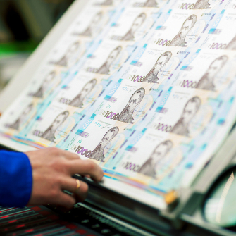 «Друк» грошей впливає на курс /Єлизавета Сергієнко/Прес-центр НБУ