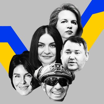 Інна Поперешнюк, Наталія Ємченко, Тетяна Лукинюк, Всеволод Кожемяко, Владислав Рашкован /Колаж Анна Наконечна