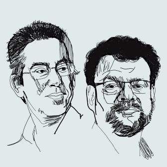 Каплан, Чернишов /иллюстрация Илья Колесник для Forbes Ukraine