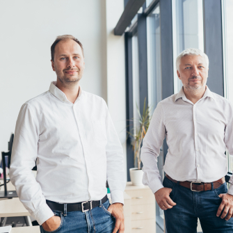 Співзасновники Intellias Віталій Седлер та Михайло Пузраков