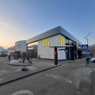 Ресторан McDonald’s біля метро «Лукʼянівська» у Києві /пресс-cлужба McDonald’s