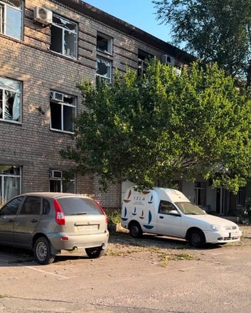 В Запорожье в результате российского обстрела повреждена фабрика производителя кофе Isla (фото) /Фото 2