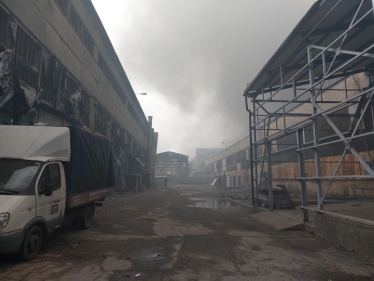 M-TAC после ракетного обстрела