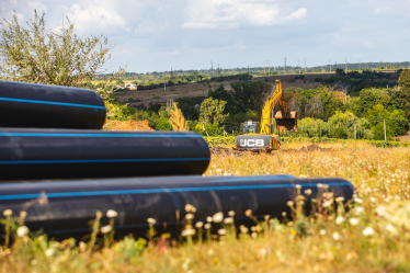 Ремонт водогону в Лозовій