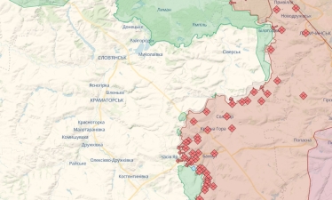 Битва за Донбас. Наступ Росії на Часів Яр та Лиман, підконтрольні ЗСУ Слов'янсько-Краматорська агломерація та Сіверський виступ.