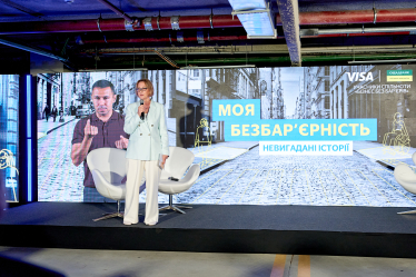 Оксана Збітнєва, голова ГО «Безбар’єрність», керівниця Координаційного центру з психічного здоров’я при Кабінеті Міністрів України.