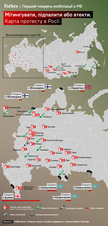 Передостанні козирі Путіна – газовий шантаж, мобілізація та «референдуми» – биті вщент. Остання карта – ядерна зброя. Чи зʼявиться вона на столі? /Фото 1