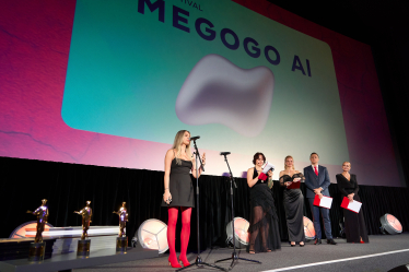 Нагородження переможців MEGOGO AI FILM FESTIVAL. Фото: MEGOGO