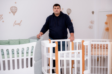 Артем Кокуль, засновник компанії з виробництва дитячих меблів Ingvart