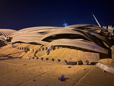 Росіяни вчергове атакували порти Одещини, є влучання у зерносховища (фото) /Фото 3