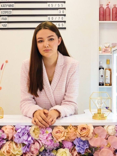 Предприниматель Анастасия Степанян, владелица Rose Bakery