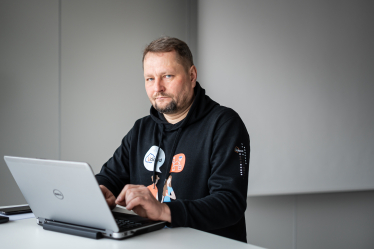 Дмитро Прокопʼєв, інженер з машинного навчання та штучного інтелекту UCLOUD. /Артем Галкін