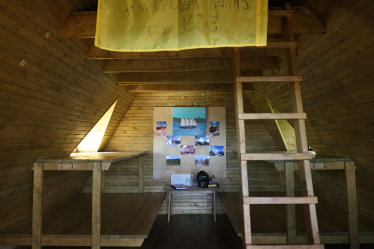 Туристическое убежище в Карпатах в честь пластуна Тараса Гаврилишина /Роман Балук