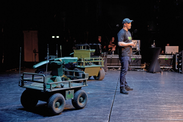 Михаил Федоров на IT Arena 2023 во Львове /Данияр Сарсенов