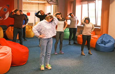 Как смешать «экстравертные» и «интровертные» отделы в одном офисе? Медиакомпания AIR Media-Tech, кажется, нашла решение. Что у нее получилось /Фото 26