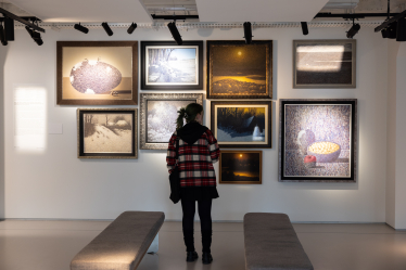 картини Івана Марчука в галереї ZAG /Катерина Москалюк для Forbes Ukraine