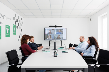 Відеоконференції майбутнього: досвід команди Enzym Group у використанні обладнання Logitech на масштабному таунхолі /Фото 8