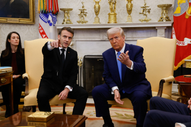 Еммануель Макрон Дональд Трамп /Getty Images