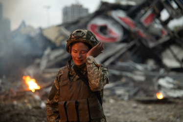 Кліп «Стефанія» від Kalush Orchestra за добу набрав 6 млн переглядів. Скільки коштувало відео і як його знімали у розпал війни /Фото 5
