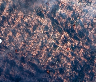 До та після. Maxar показав супутникові знімки масштабних пожеж у районі Лос-Анджелеса (фото) /Фото 7