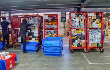 Термінал «Нової пошти» сортує до 50 000 посилок на годину. Що відбувається з посилкою у надрах найсучаснішого логістичного центру України /Фото 12